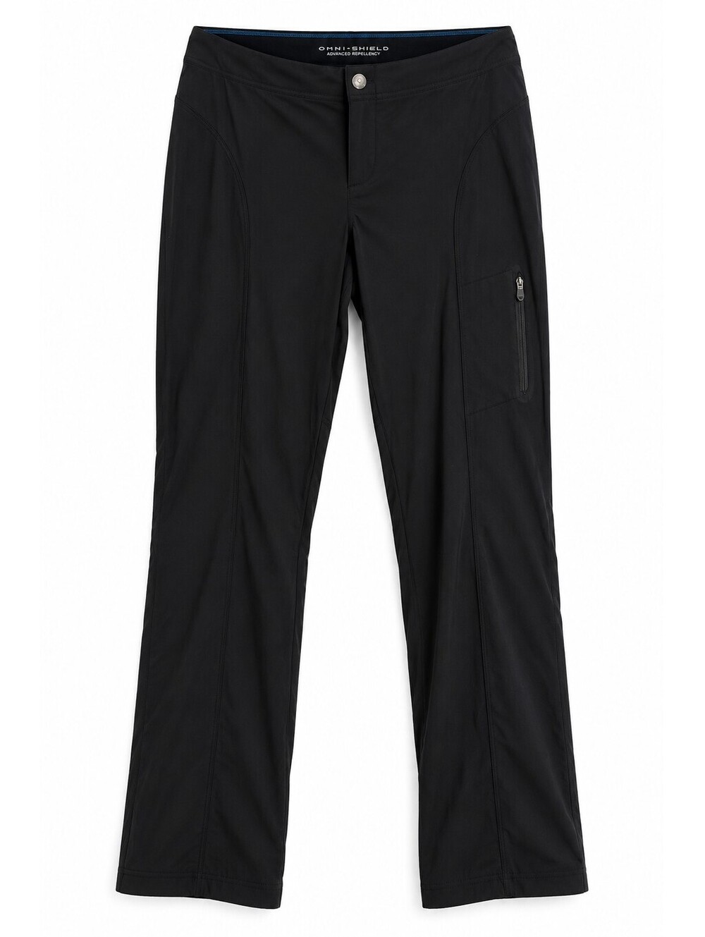 Columbia Women’s 10 Black Omni-Shield Stretch Hiking Travel Pants